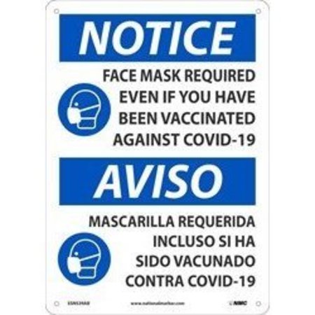 NMC NOTICE FACE MASK REQUIRED EVEN, ESN539RB ESN539RB